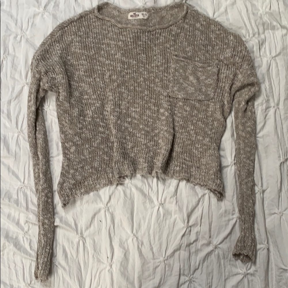 Hollister Cropped Sweater